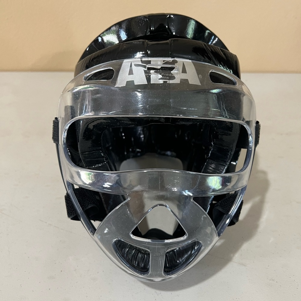 ATA Taekwondo Headgear Protector w/Face Shield